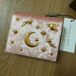 Charles & Keith pink card horder
